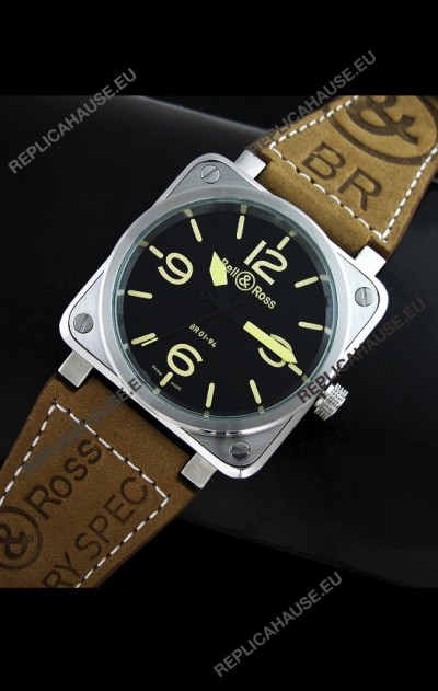 Bell and Ross BR01-94 Swiss Replica Steel Casing Watch