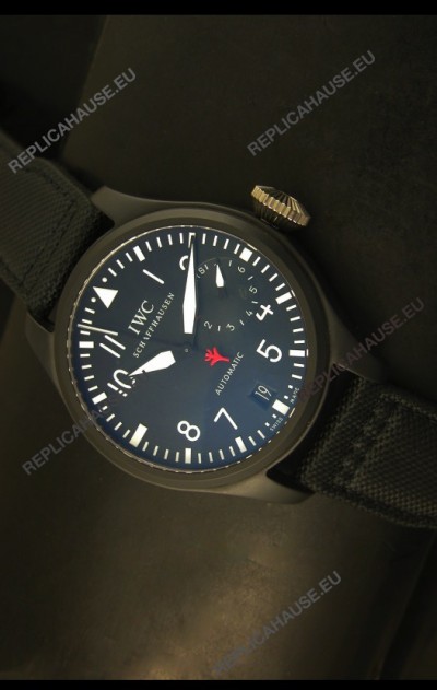 IWC Big Pilot Top Gun Ceramic Case Watch - 1:1 Mirror Replica