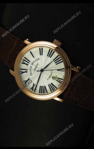 Franck Muller Master of Complications Liberty Japanese Watch in Black Numerals
