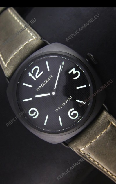 Panerai Radiomir PAM00643 Ceramica 45MM Swiss Watch - Unitas Movement