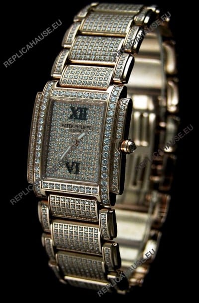 Patek Philippe Twenty Four Rose Gold Ladies Swiss Watch