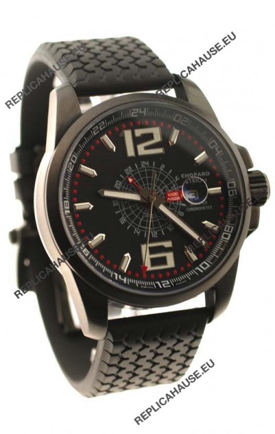 Chopard 1000 Miglia GT XL GMT Japanese Replica PVD Watch