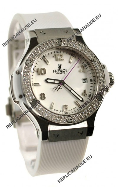 Hublot Big Bang All White 40MM Swiss Replica Watch