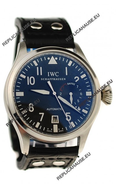 IWC Big Pilot Japanese Replica Watch in Black Dial