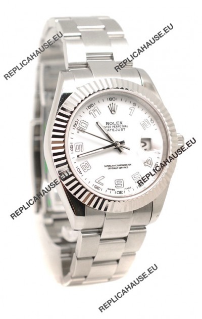 Rolex DateJust Mid-Sized Swiss Replica Watch