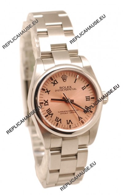 Rolex Oyster Perpetual Swiss Replica Watch - 33MM