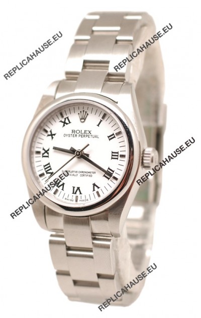 Rolex Oyster Perpetual Swiss Replica Watch - 33MM