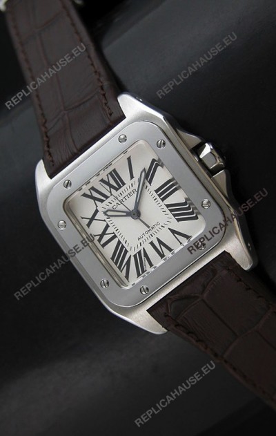 Cartier Santos in Swiss Replica Watch 1:1 Mirror Replica