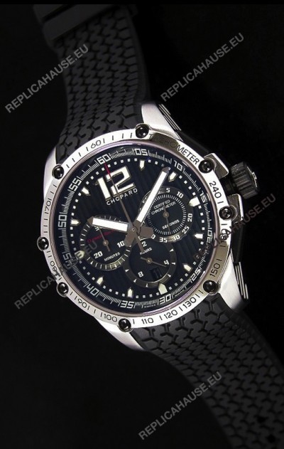 Chopard Classic Racing Swiss Replica Watch in Black Strap