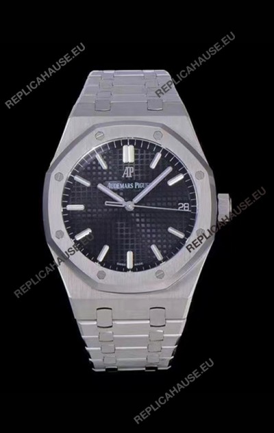 Audemars Piguet Royal Oak 41MM Blue Dial 904L Steel - 1:1 Mirror Replica 