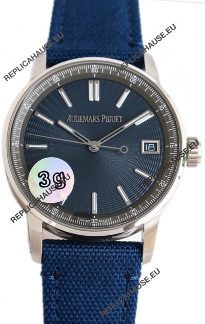 Audemars Piguet CODE 11.59 1:1 Mirror Swiss Replica Watch in Blue Dial 