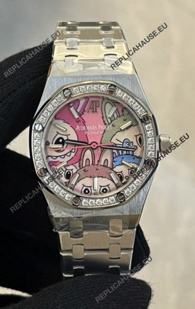 Audemars Piguet Royal Oak LABUBU Ladies Swiss Replica Watch 