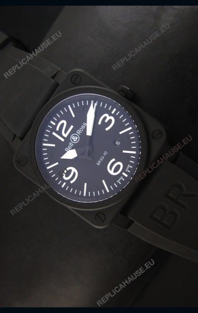 Bell & Ross BR03-92 Black Dial Swiss Replica Watch
