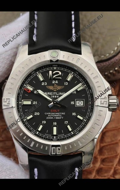 Breitling Chronometre COLT 41 Black Dial Swiss Automatic Replica Watch