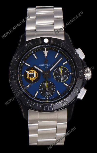 Breitling Super Clone Avenger B01 Chronograph 44 Night Mission US Naval Acadamy Watch 