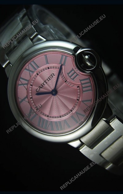 Ballon De Bleu Pink Dial Watch 36MM with Swiss Quartz Movement