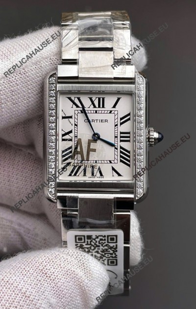 Cartier Tank Solo Swiss Quartz Watch in Steel Case and Strap - 31MM Casing