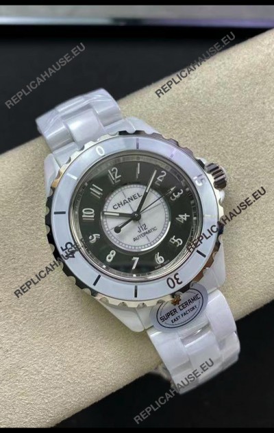 Chanel J12 38MM White Ceramic Case Watch Automatic 1:1 Mirror Replica Watch