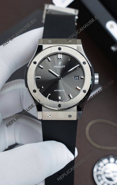 Hublot Super Clone Classic Fusion Titanium Grey Dial 42MM Watch