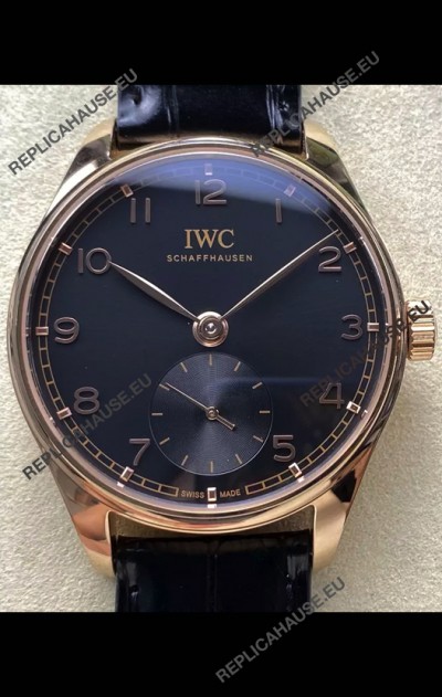 IWC Portugieser Super Clone Automatic 41 IW358401 Brown Dial Rose Gold Casing