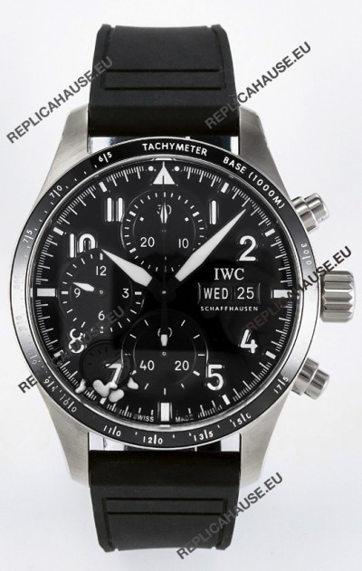 IWC Pilot's IW388305 Super Clone Chronograph 41 Mercedes-AMG Steel Watch