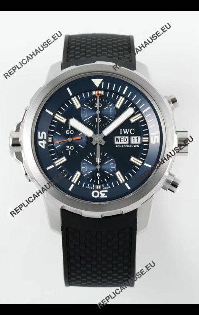 IWC Super Clone Aquatimer Chronograph IW376804 Swiss Replica Blue Dial
