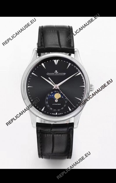 Jaeger LeCoultre Master Ultra Thin Moon 904L Steel 1:1 Mirror Replica Watch