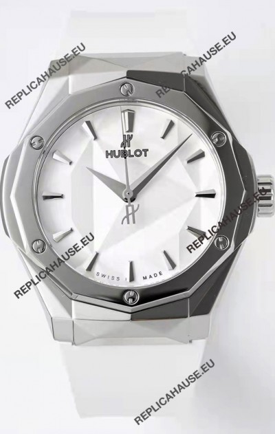 Hublot Classic Fusion Orlinski King 40MM Edition White Dial Swiss Replica Watch