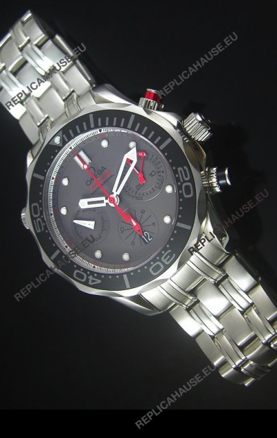 Omega Seamaster Professional Regatta Swiss Replica Watch Steel Strap