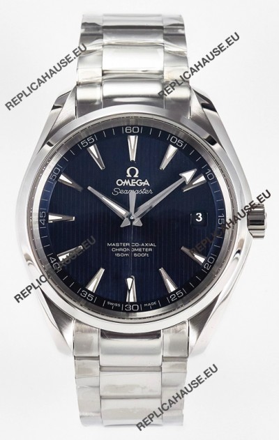 Omega Aqua Terra Super Clone 150M Blue Dial 904L Steel Casing 41MM Watch 