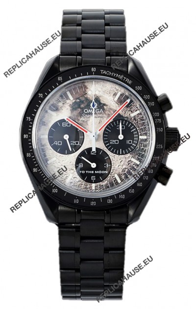 Omega Speedmaster Black Venom Co-Axial Chronograph 42MM 1:1 Mirror Replica Watch
