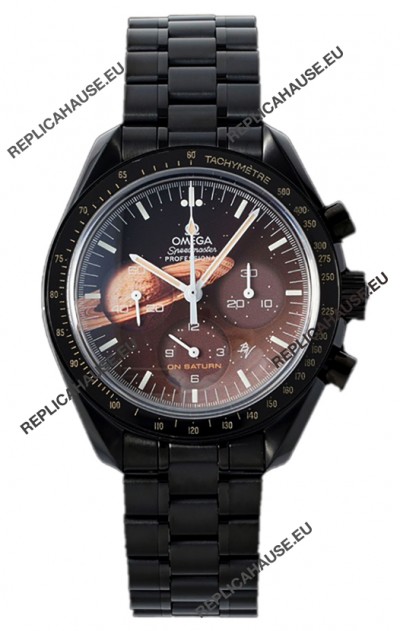 Omega Speedmaster Black Venom Moon Dial Chronograph 42MM 1:1 Mirror Replica Watch