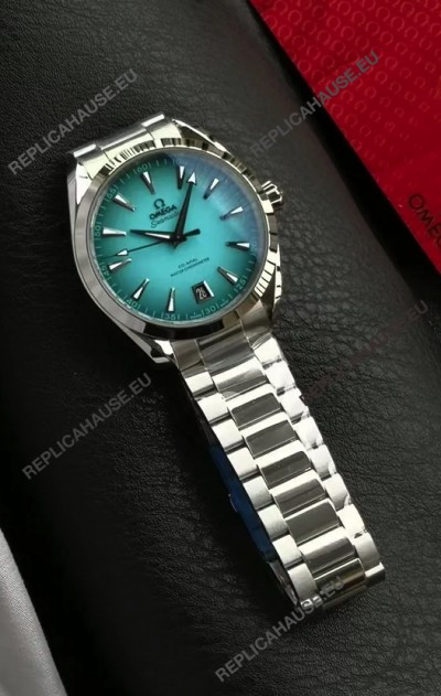 Omega SeamasterSuper Clone Aquaterra 150M Turquoise Dial 1:1 Mirror Replica Watch
