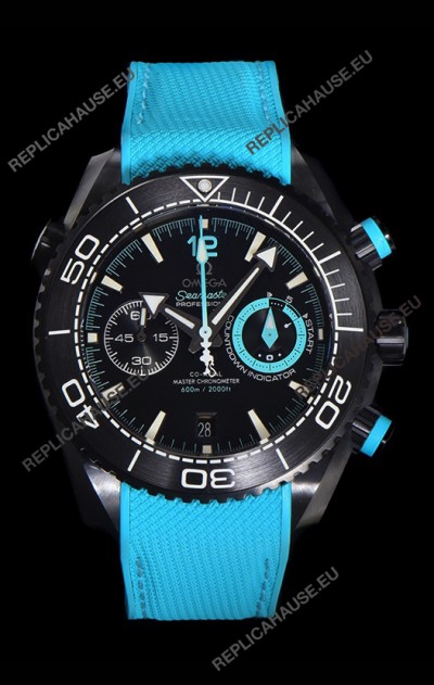 Omega Super Clone Planet Ocean 600M Chronograph Emirates Edition Swiss Replica