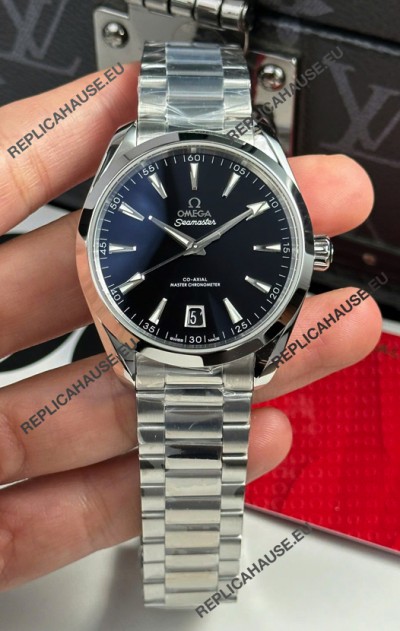 Omega Aqua Terra Super Clone 150M Black Dial 904L Steel Casing 41MM Watch