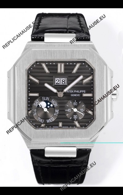 Patek Philippe Cubitus 5822 904L Steel Casing Grey Dial Swiss Replica Watch