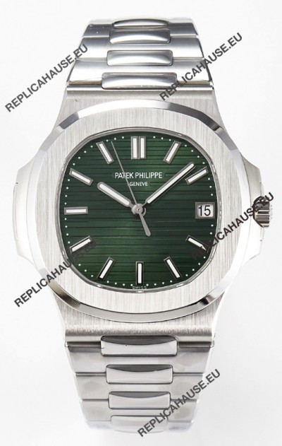 Patek Philippe Super Clone Nautilus 5711 Green Dial 1:1 Mirror Watch 