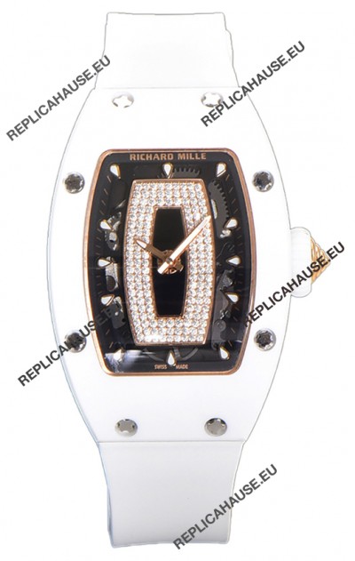 Richard Mille RM007 White Ceramic Automatic Superclone Swiss Replica Watch