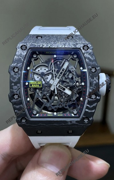 Richard Mille 035-02 Black NTPT Real Vaucher Movement Super Clone Watch 