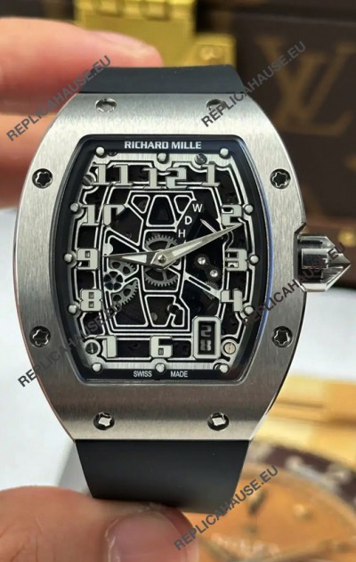 Richard Mille Super Clone RM67-01 Titanium Casing 1:1 Swiss Replica Watch