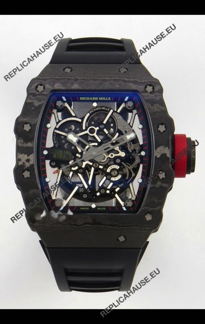 Richard Mille Super Clone RM035-02 Carbon Casing Watch with RMAL1 Movement 