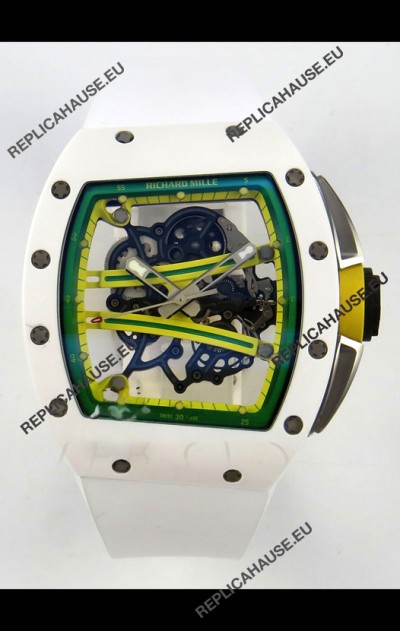 Richard Mille Super Clone RM061 Ceramic RMUL2 Edition Watch Green Dial