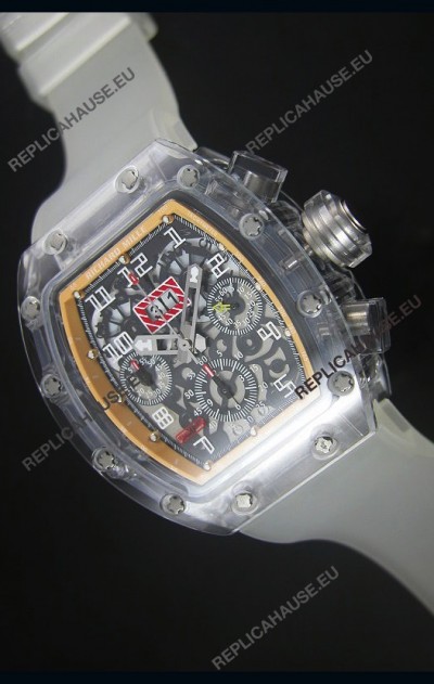 Richard Mille RM056-1 Tourbillon Felipe Massa Chronograh Beige Bezel Watch