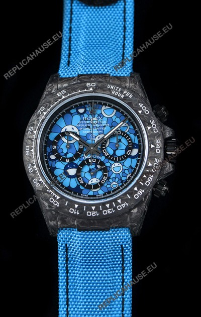 Rolex Daytona CHRONUSART Forged Cabon Casing 1:1 Mirror Replica Multicolored Dial
