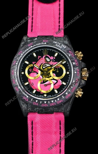 Rolex Daytona CHRONUSART Forged Cabon Casing 1:1 Mirror Replica Multicolored Dial