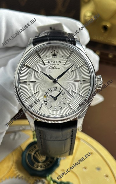 Rolex Super Clone Cellini 50529 Dual Time Swiss Replica Watch 