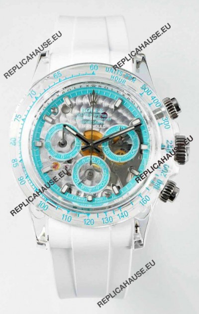 Rolex Daytona AET Remould Abu Dhabi Edition Sapphires Casing 1:1 Swiss Replica Watch 