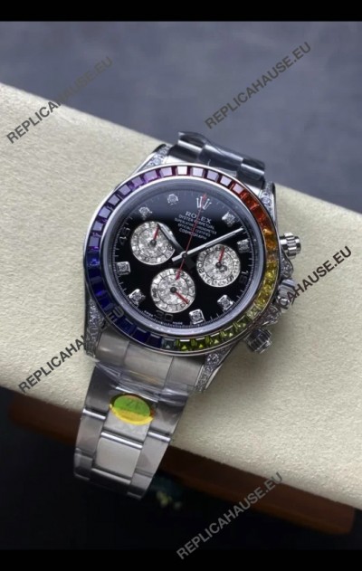 Rolex Daytona Super Clone 116509 Stainless Steel 1:1 Mirror Cal.4131 Movement Replica Watch