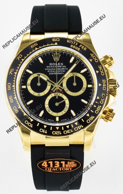 Rolex Cosmograph Daytona M126518 Yellow Gold Black Dial Original Cal.4131 Movement
