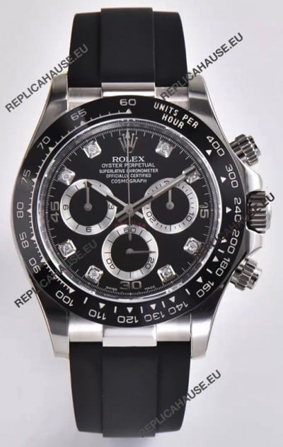Rolex Cosmograph Daytona M116519LN-0025 Original Cal.4130 Movement - 904L Steel Watch